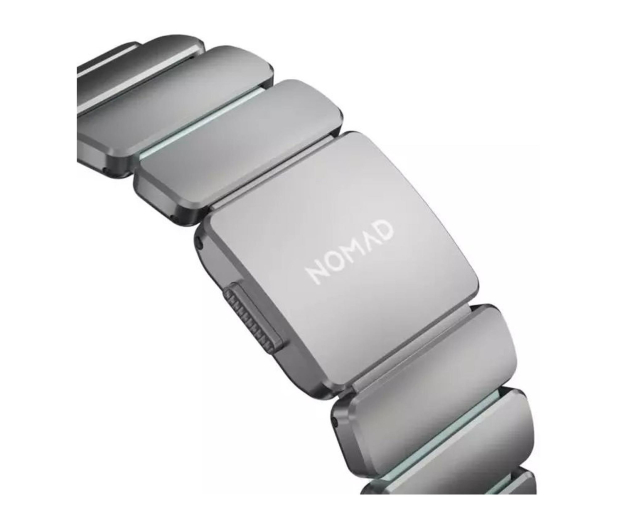Nomad Stratos Band Natural Titanium 45/46/49mm Icy Blue Glow FKM - 1502478 - zdjęcie 2